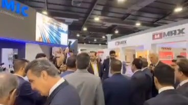 ببینید| حضور سرکنسول ایران و استاندار اربیل در غرفه چادرملو