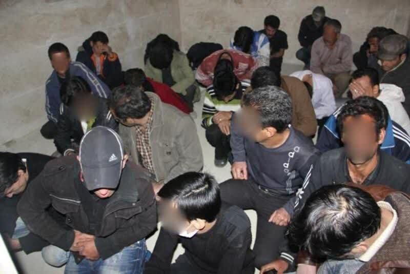 جمع آوری ۲۶ معتاد تابلو در یزد