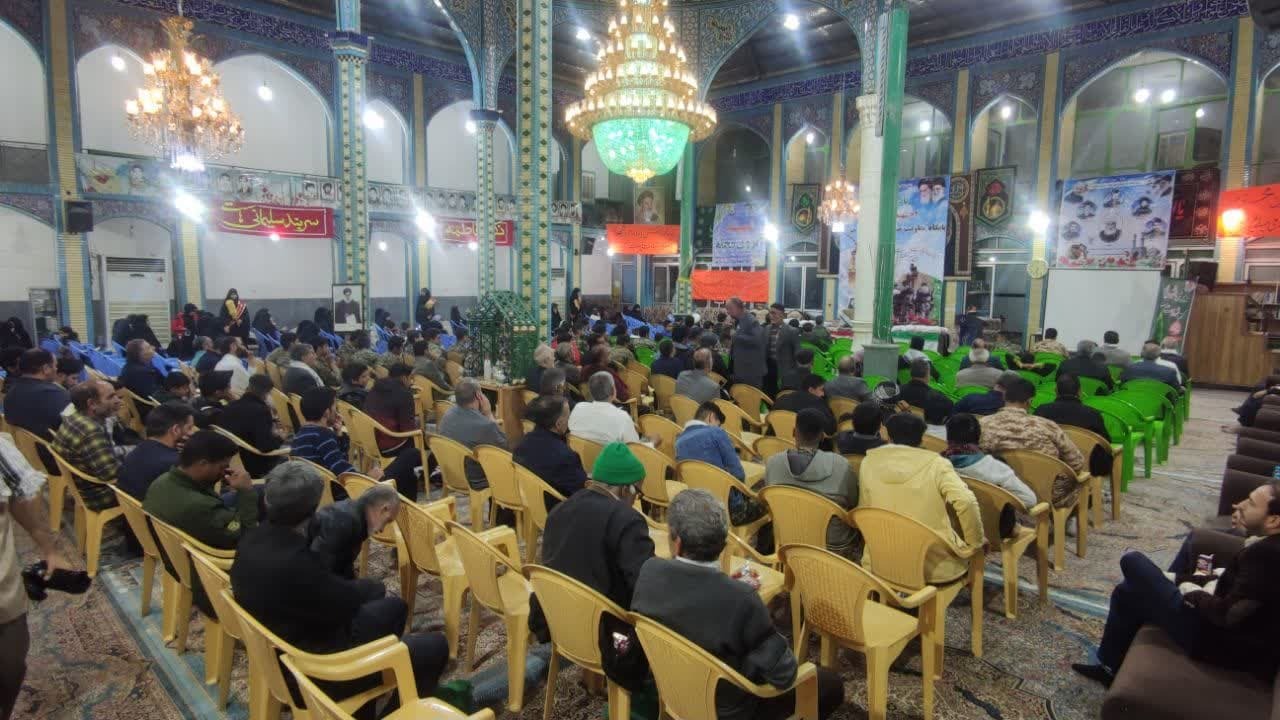 برگزاری یادواره شهدا در بافق