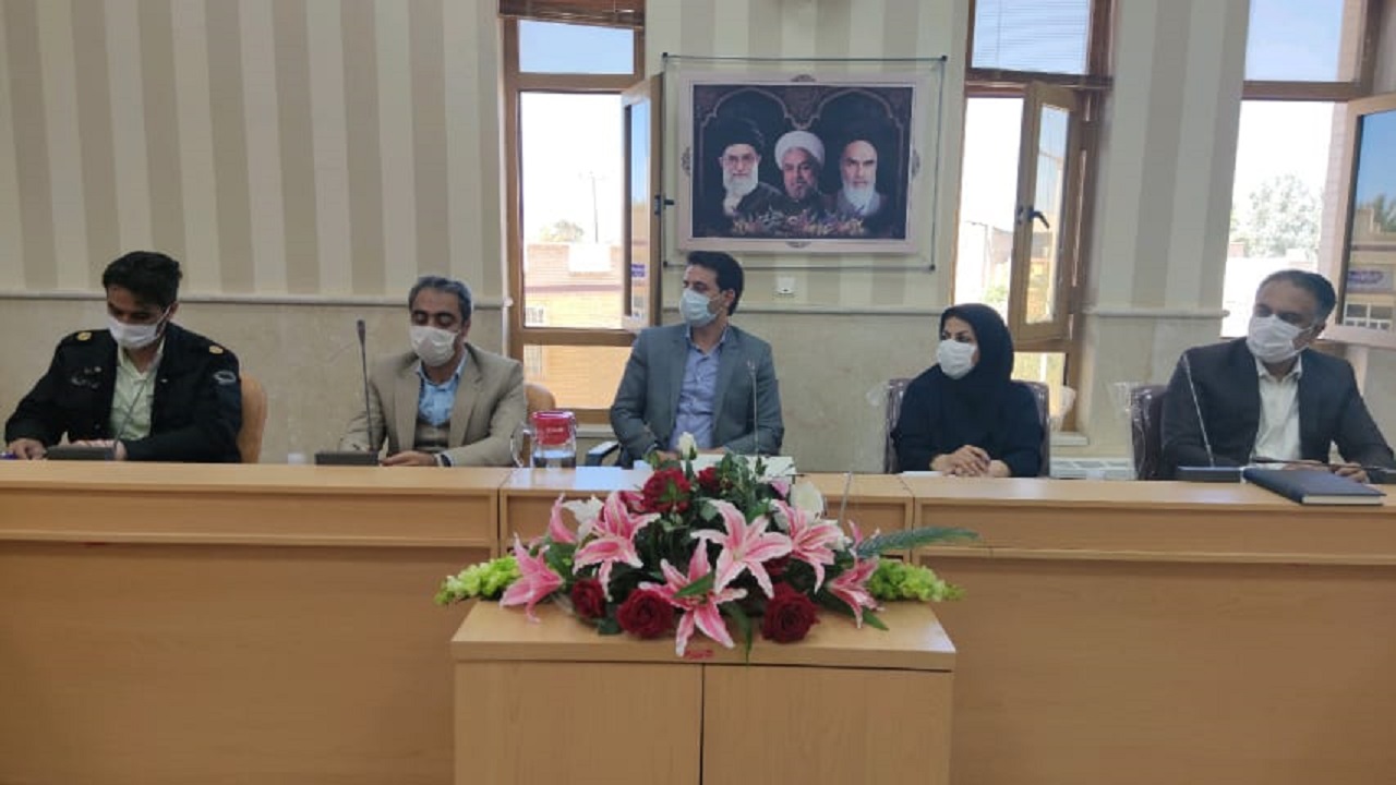 اجرای تصمیمات ستاد کرونا الزامی است / برپایی نقاهتگاه بیماران کرونایی در بافق