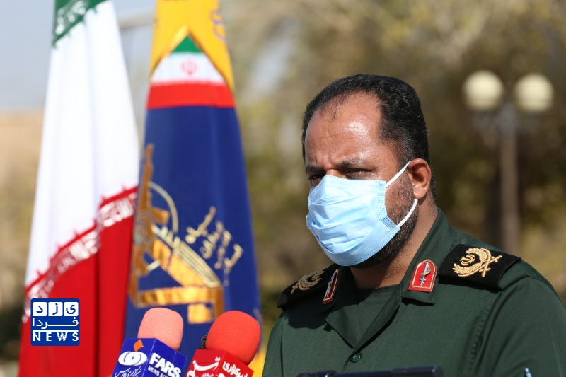 نشست خبری فرمانده سپاه الغدیر يزد به مناسبت هفته بسيج