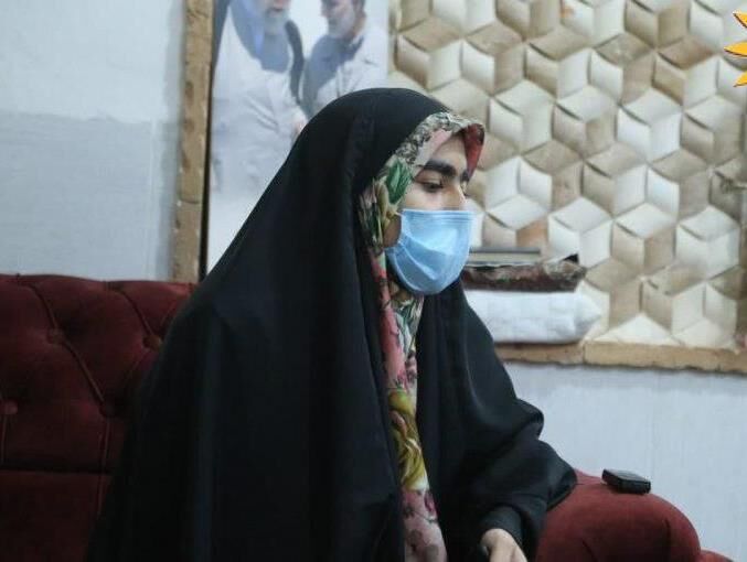 دختر نوجوان بافقی ۲۳ جزء قرآن را بدون مربی حفظ کرد