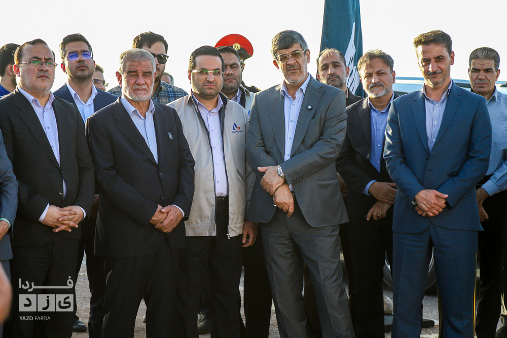 بهره‌برداری از باند دوم جاده فولاد آلیاژی به طول ۱۰ کیلومتر با حضور استاندار یزد