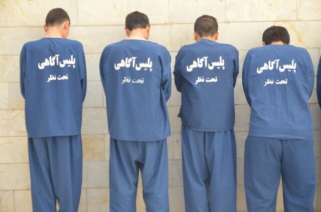 دستگیری سارقان موتورسیکلت در مخفیگاهی در حاشیه شهر یزد