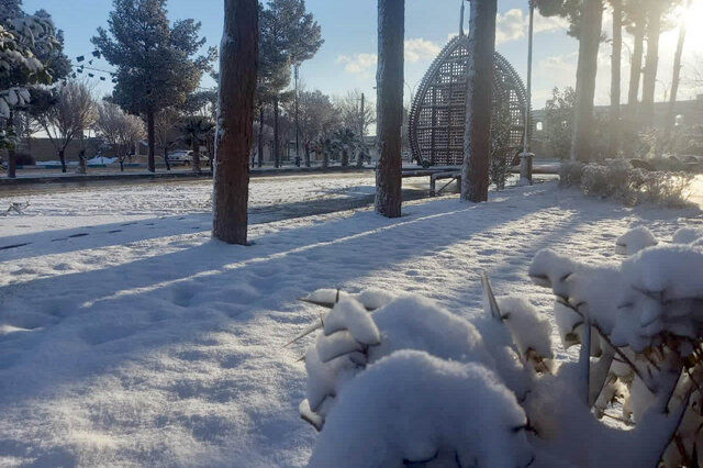 استان یزد سفیدپوش شد/ ادامه بارش‌ در برخی نقاط استان