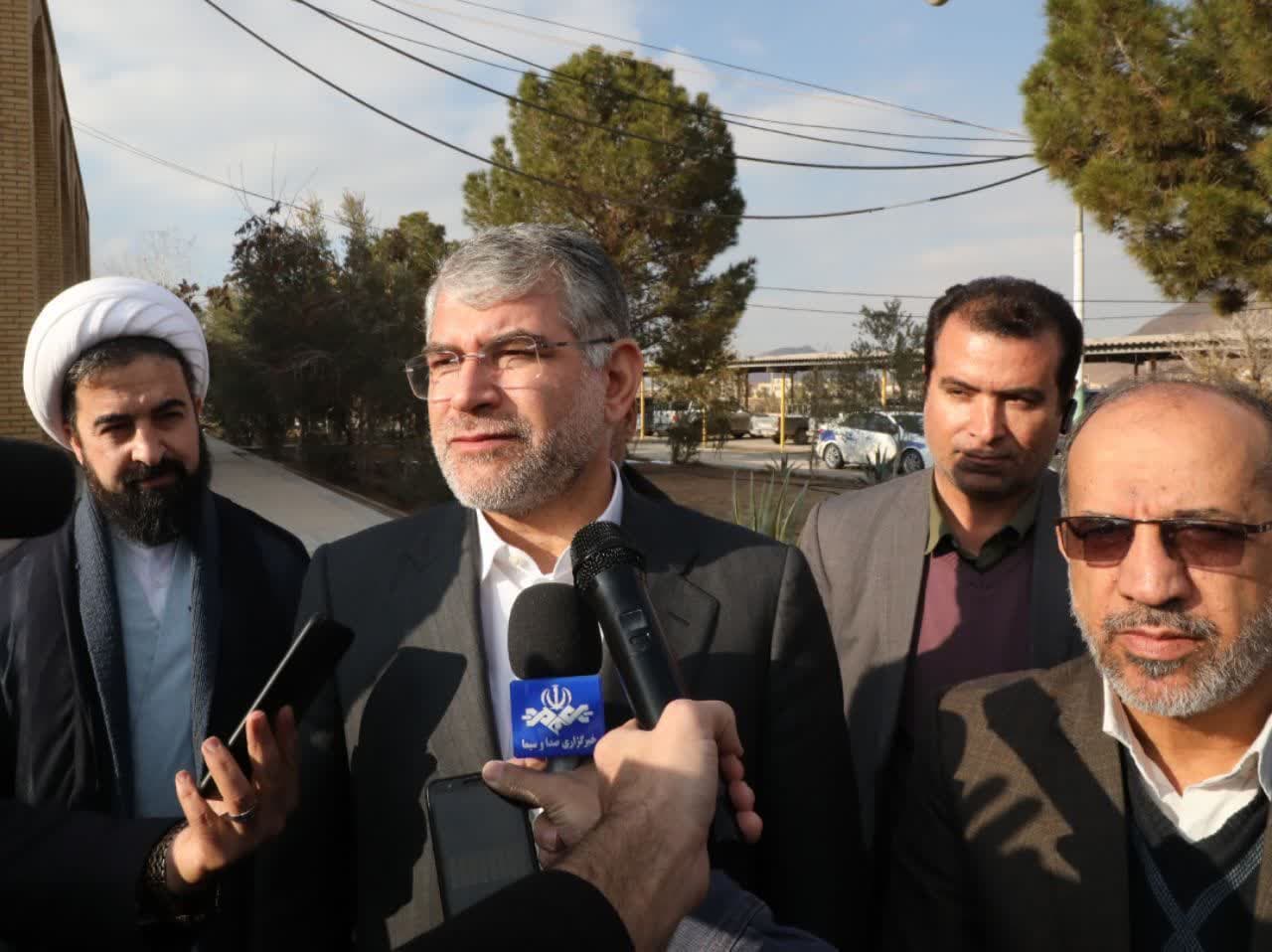 افتتاح طرح آبخیزداری با حضور وزیر جهاد کشاورزی در تفت