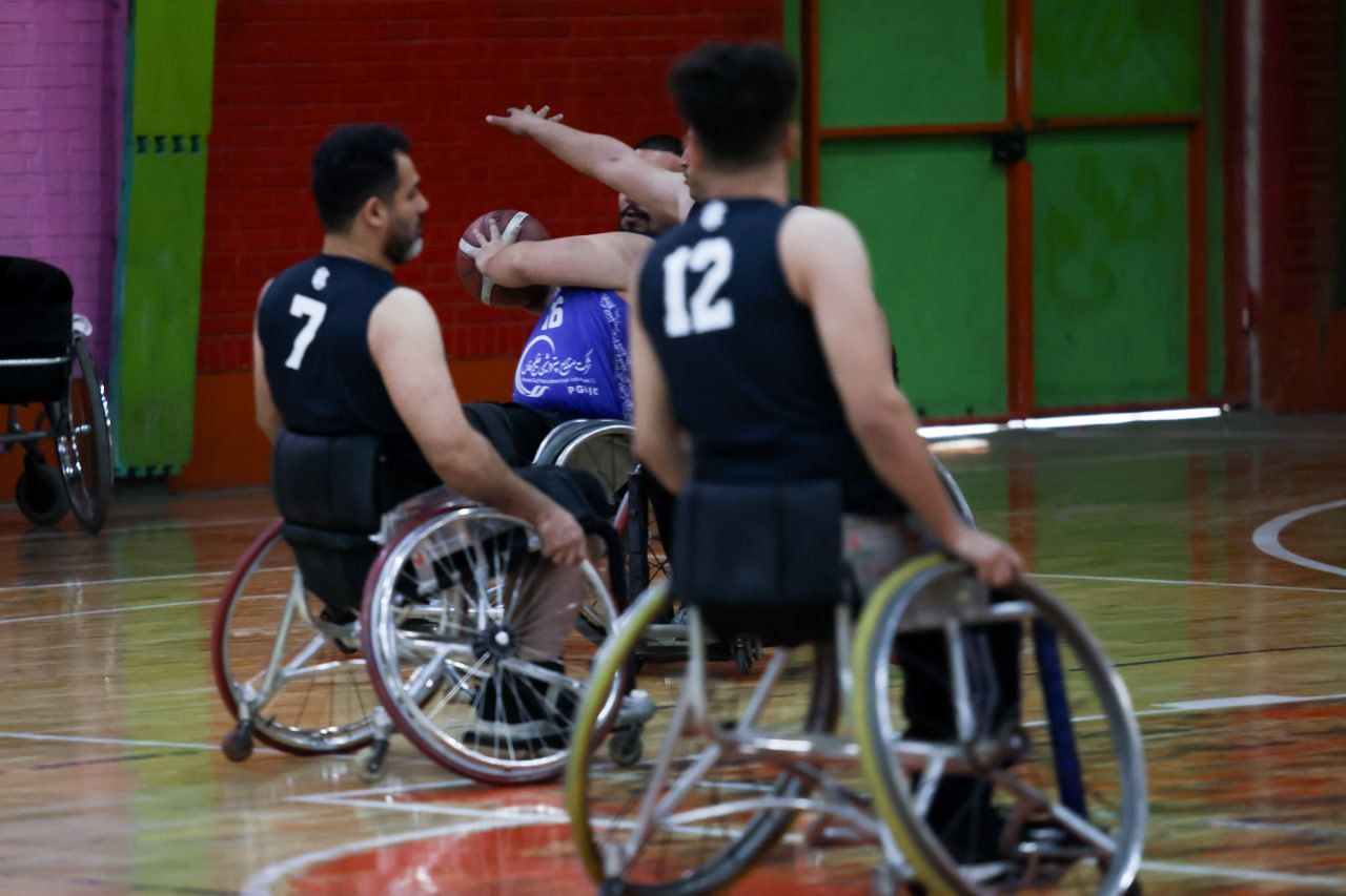 برگزاری دور برگشت لیگ ملی بسکتبال با ویلچر در یزد