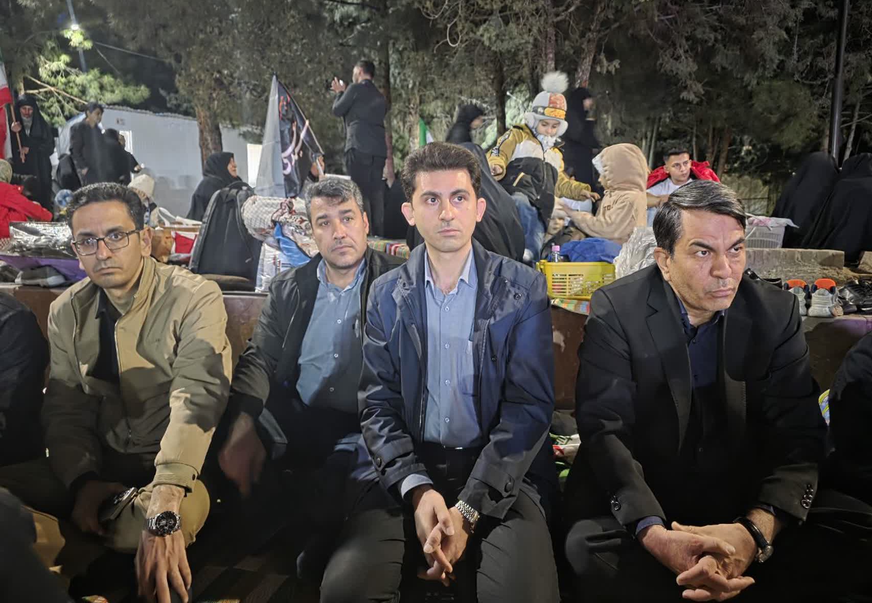 حضور استاندار کرمان در اجتماع مردمی یاد شهیدان راه وطن همزمان با تحویل سال ۱۴۰۵