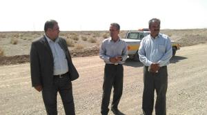 بازدید فرماندارخاتم از پروژه های راه و شهرسازی این شهرستان