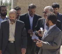 بازدید استاندار از مجموعه ورزشی-تفریحی کارگران مهریز وتقدیر ویژه از رییس اداره کار  این شهرستان 