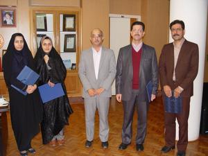 تقدير از  روابط عمومي   آب منطقه اي يزد