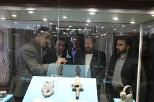   به مناسبت دهه فجر نمايشگاه پاسداشت ميراث كهن افتتاح شد  