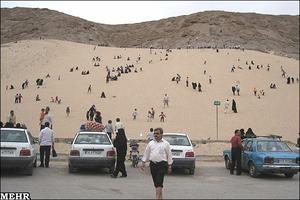 کوه ریگ؛ جاذبه طبیعی و درمانی مهریز