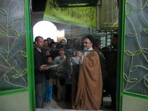 نمایشگاه یاس کبود در مهردشت