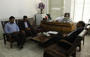 دیدار مدیرکل کانون پرورش فکری کودکان و نوجوانان استان با شهردار بهاباد 