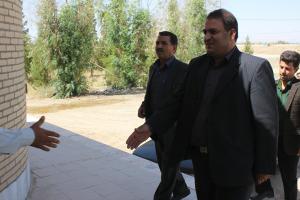 زاده رحماني فرماندار خاتم  از نمايندگي هاي ادارات در مروست بازديد كرد
