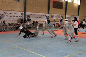 حضور بانوی یزدی در اردوی تیم ملی کبدی جوانان ایران 
