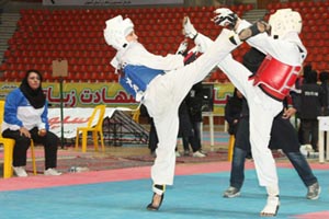  معرفی نفرات برتر مسابقات تکواندو بانوان جام فجر 