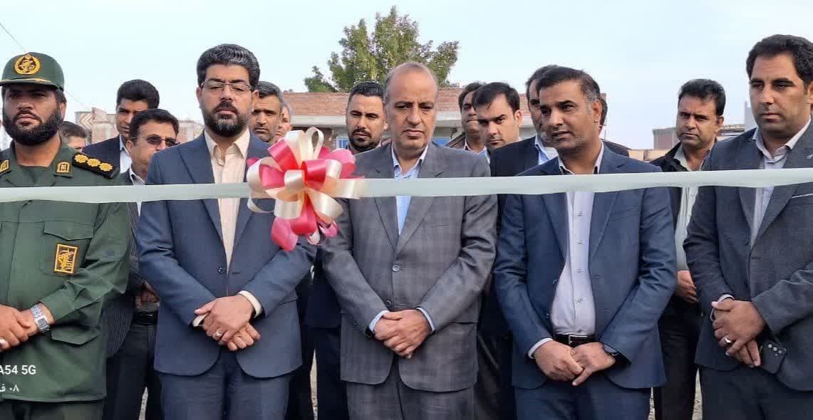 افتتاح و بهره‌برداری 100 میلیارد تومان طرح‌های عمرانی بخشداری مرکزی کهنوج