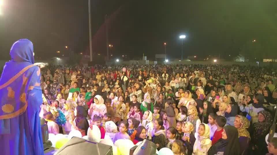 جشن باشکوه هفته کودک در بهاباد با حضور «خاله شادونه» برگزار شد