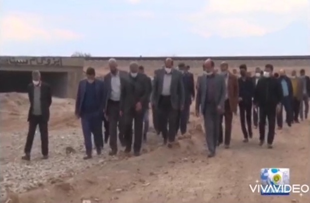 بررسی مشکلات روستاهای بخش مرکزی اشکذر توسط نماینده مردم یزد و اشکذر در مجلس شورای اسلامی به همراه جمعی از مسئولان استان و شهرستان