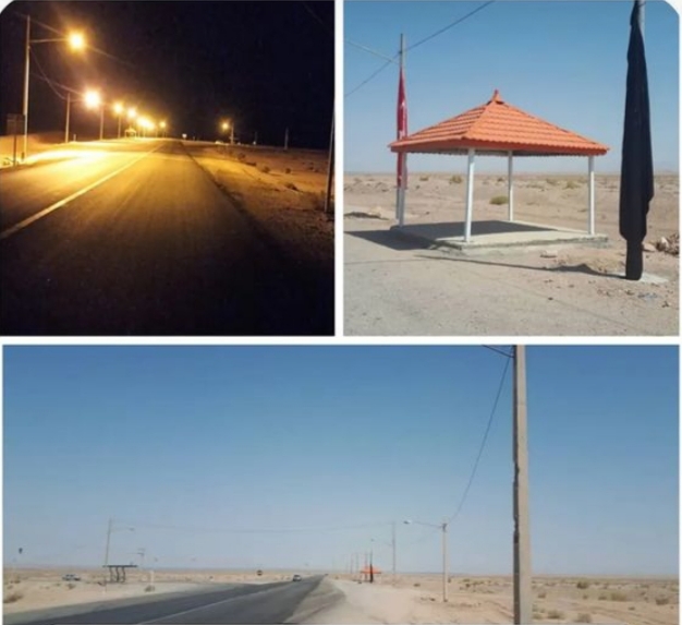 رفع نقطه حادثه خیز تقاطع کریت محور دیهوک 